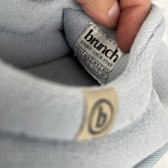 Brunch Unisex Men's Shoe Size 6 Women's 7‎ Blue LE Explorer Outdoor Slippers - Picture 5 of 7